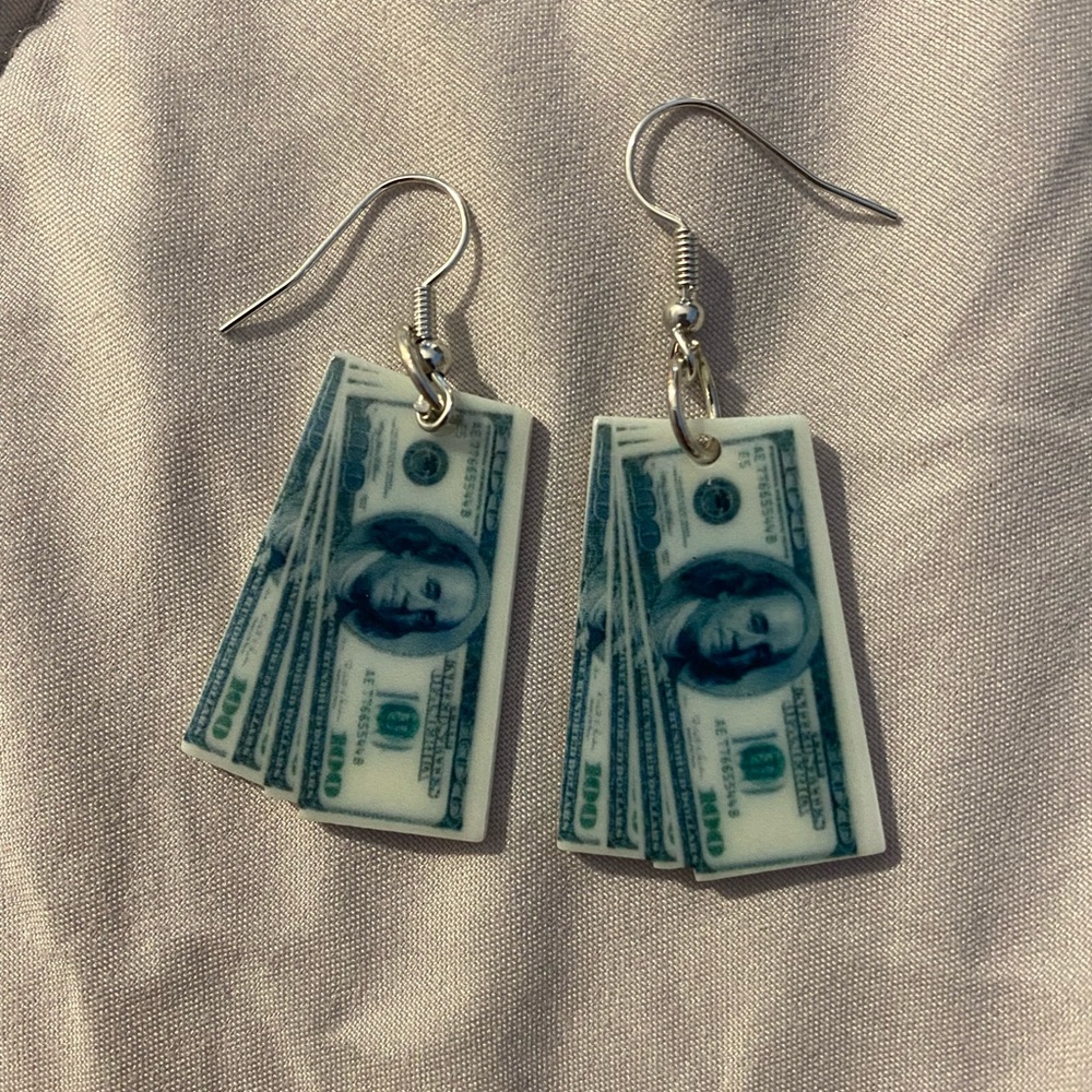 Money Earrings😁💲💲